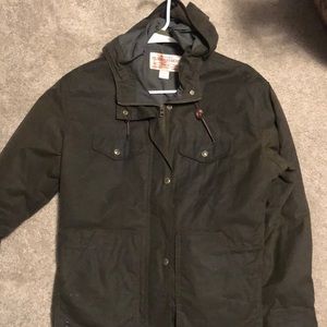 Women’s oiled cotton coat